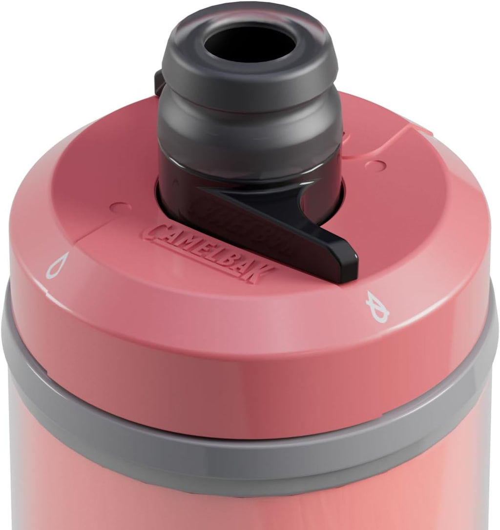CamelBak Podium Chill Outdoor Water Bottle 24oz, Coral Sunset