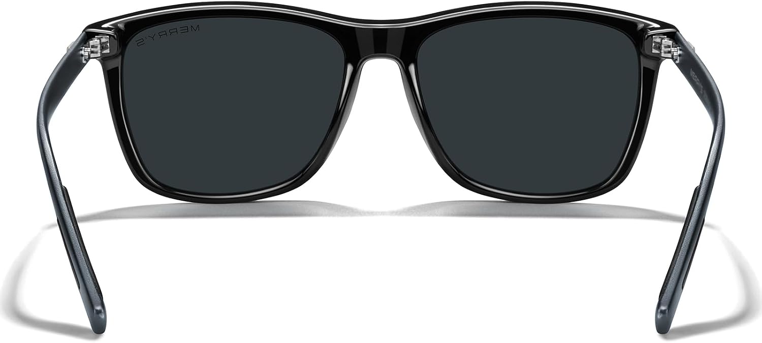 MERRY'S Unisex Polarized Aluminum Sunglasses Vintage Sun Glasses For Men/Women S8286