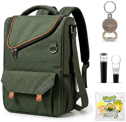 PIPOREA Back Pack Cooler for Beach or Picnic - Cooler Backpack Insulated Waterproof - Mochila Hielera