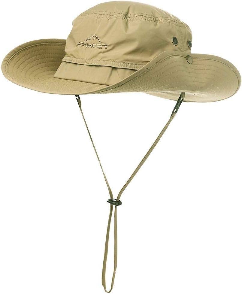 Comhats Waterproof UPF 50+ Wide Brim Sun Hat for Men Big Heads Oversized