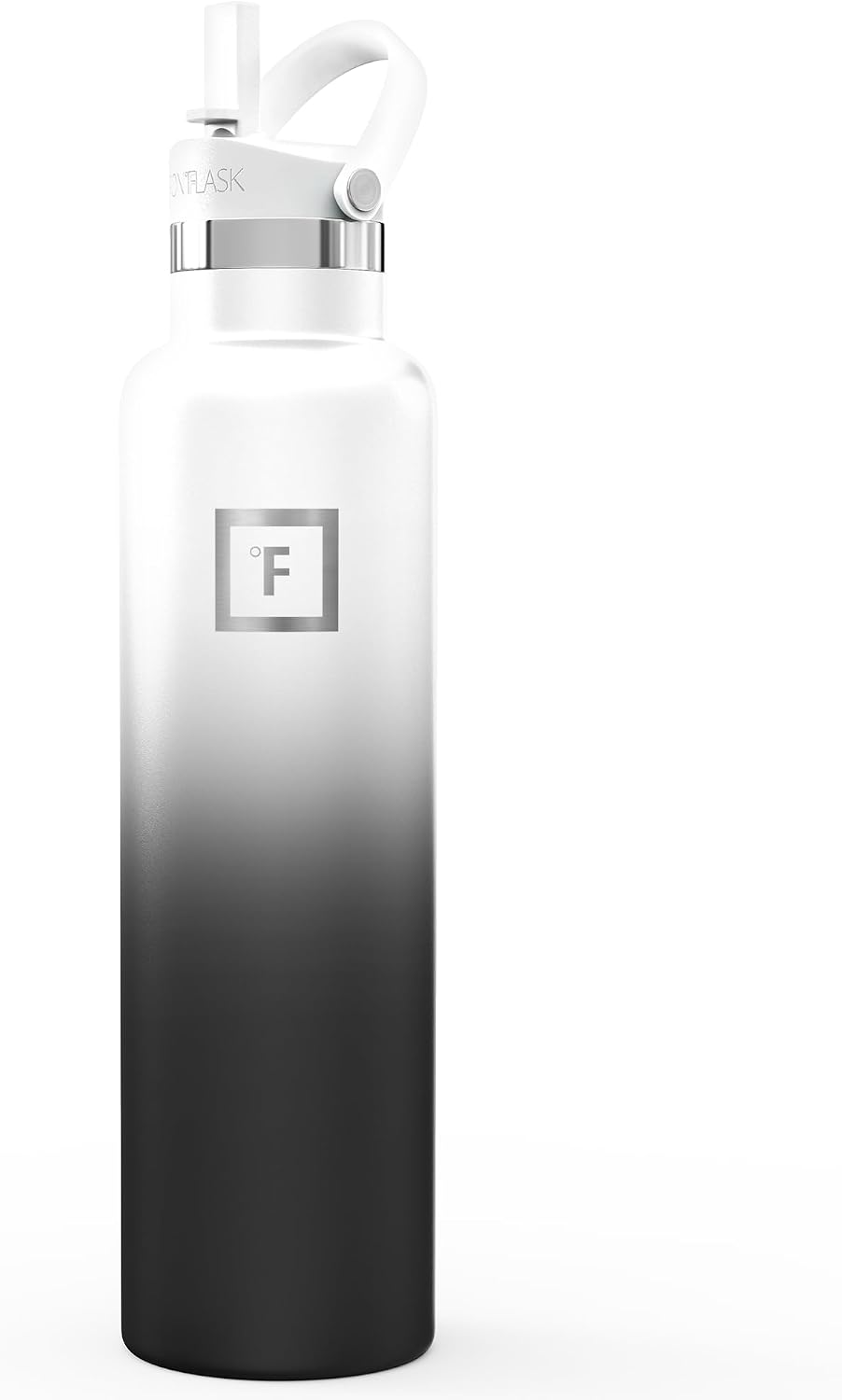 IRON °FLASK 24 oz Narrow Mouth Water Bottle with Straw
