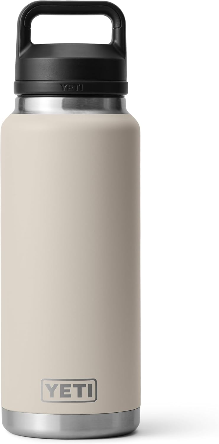 YETI Rambler 36 oz Bottle, Vacuum Insulated, Leakproof, Stainless Steel with Chug Cap