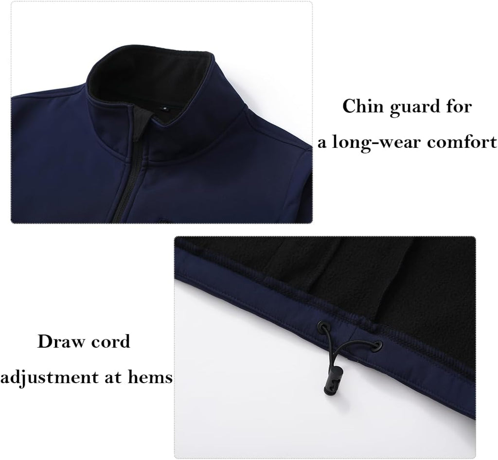 Msmsse Men's Outerwear Lightweight Vest Standing Collar Puffer Sleeveless Jacket for Hiking Running Golf
