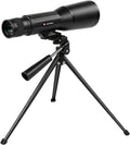 12X62 HD Monocular Telescope with Tripod for Adults Bird Watching, Black