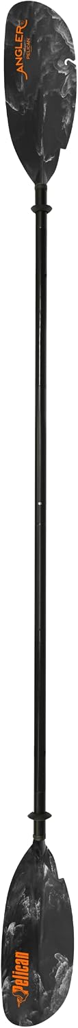 Pelican - Poseidon Angler Paddle - Aluminum Shaft with Reinforced Fiberglass Blades - Lightweight, Adjustable Kayaks Paddles - Perfect for Kayak Fishing