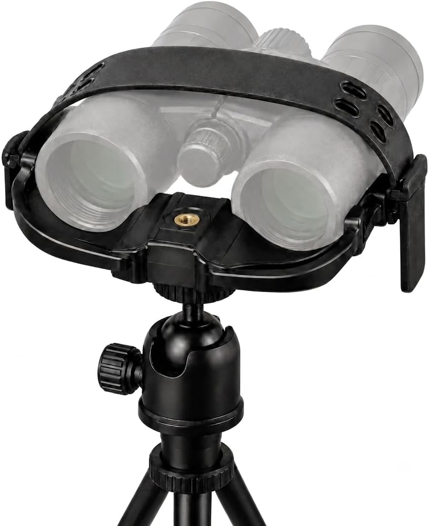 Universal Binocular Tripod Adapter Quick-Setup Mount