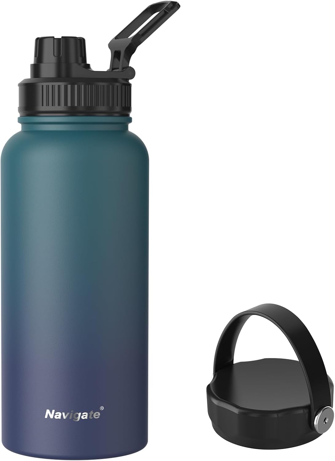 Navigate 32oz Insulated Water Bottle for Sports, Keep Cold 24H