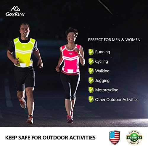 Reflective Running Vest Gear Cycling Motorcycle Reflective Vest,High Visibility Night Running Safety Vest