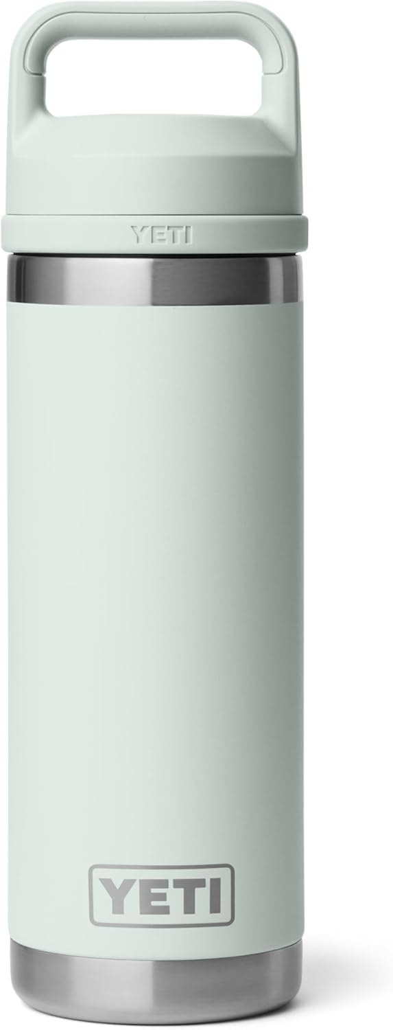 YETI Rambler 18 oz Bottle, Leakproof, Vacuum Insulated, Stainless Steel with Chug Cap, Ridgeline