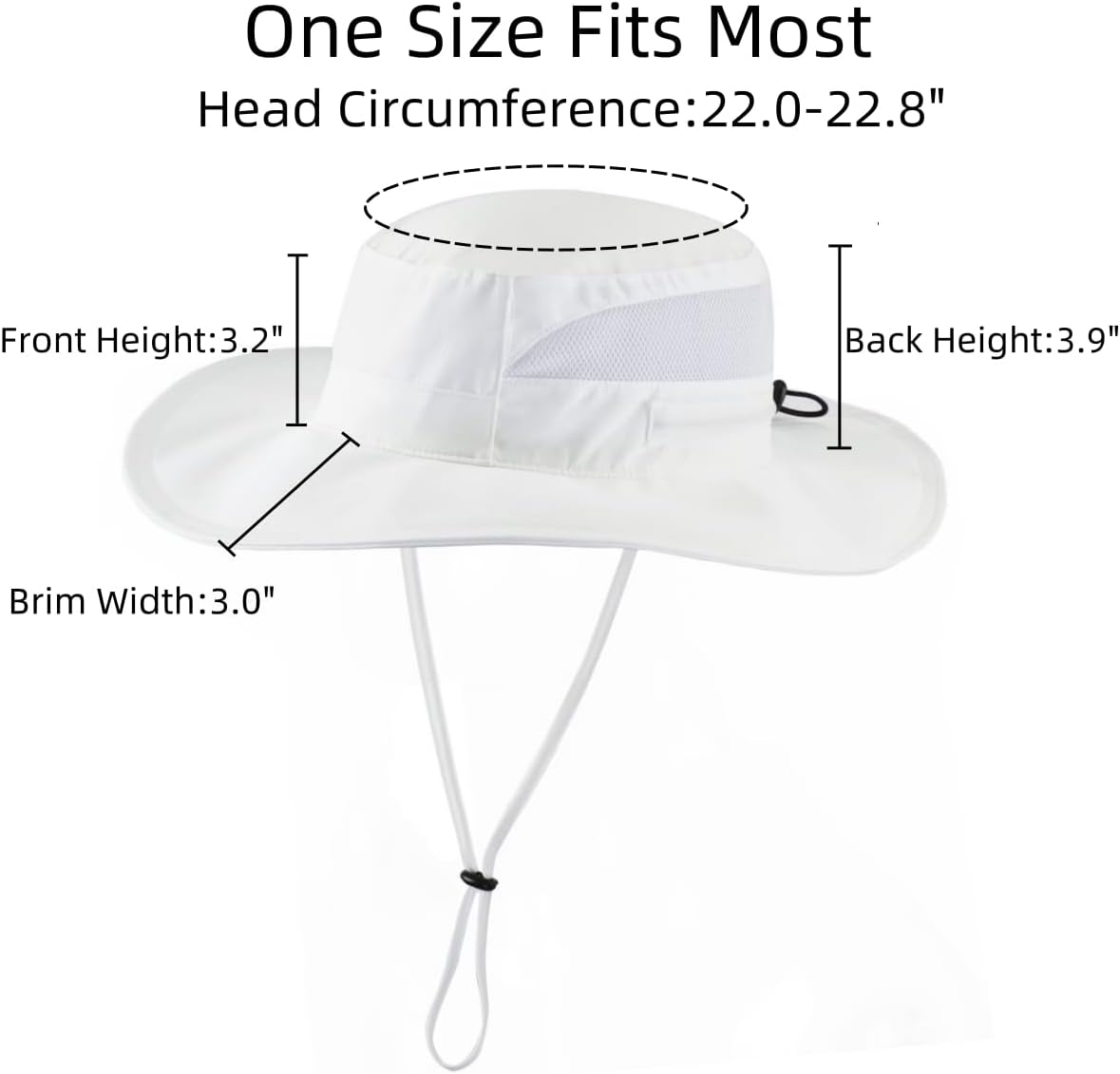 Connectyle Women's UPF 50+ Sun Hat UV Protection Wide Brim Bucket Hat Summer Beach Hats Fishing Hiking Outdoor Safari Hats