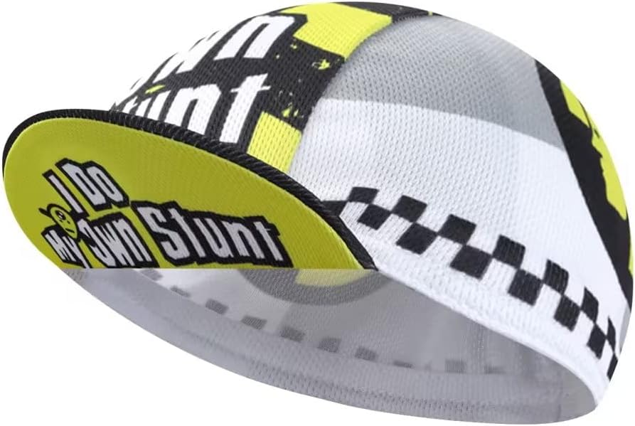 Man's Cycling Cap - Polyester Road Cycling Hat-Under Helmet - Cycling Helmet Liner Breathable&Sweat Uptake