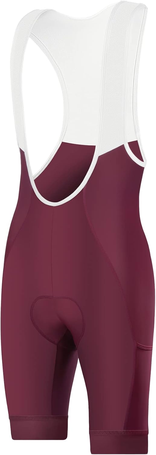 CEROTIPOLAR Men's Cycling Bib Shorts with 4D MaxCool Pad, Ergonomic Cut