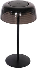 Artistic Cordless Table Lamp, Rechargeable&Waterproof (Black)