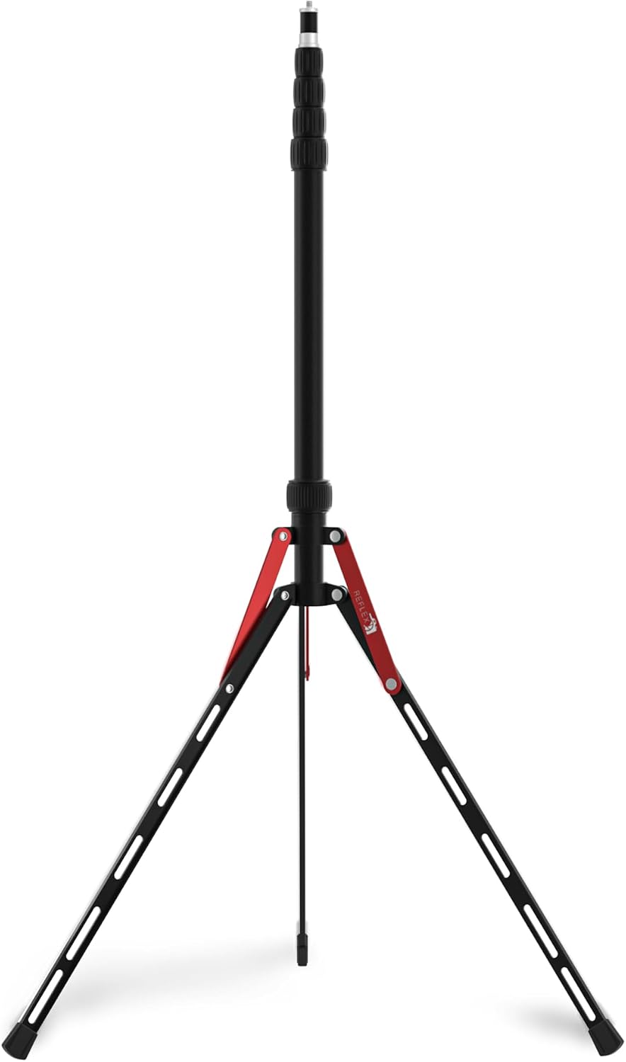 REFLEX CAMERA Aluminum Travel Light Stand 7ft 3" - 88" - Lightweight, Compact & Portable 3/8" 1/4" Screw, Photography & Lighting Light Stand for Photography, Flashguns, Softboxes & Background Lighting