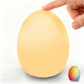Baby Night Light, Silicone Egg Light for Kids, Portable Touch Night Lamp with 11 Colors Changing, Nursery Night Light for Breastfeeding, BPA Free, Eye Caring, Soft