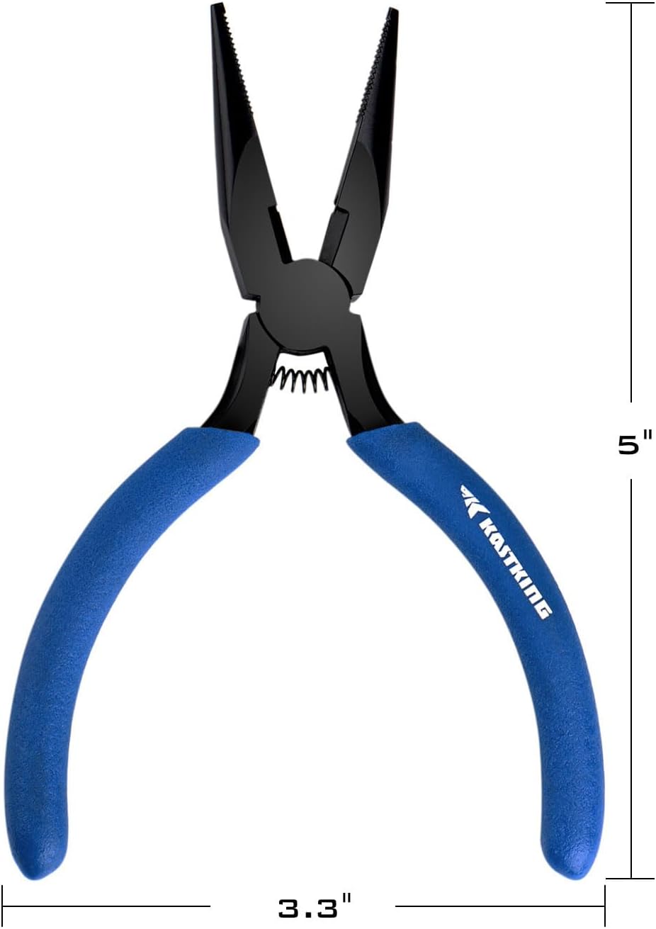 KastKing Intimidator Fishing Pliers, Saltwater Resistant Fishing Gear