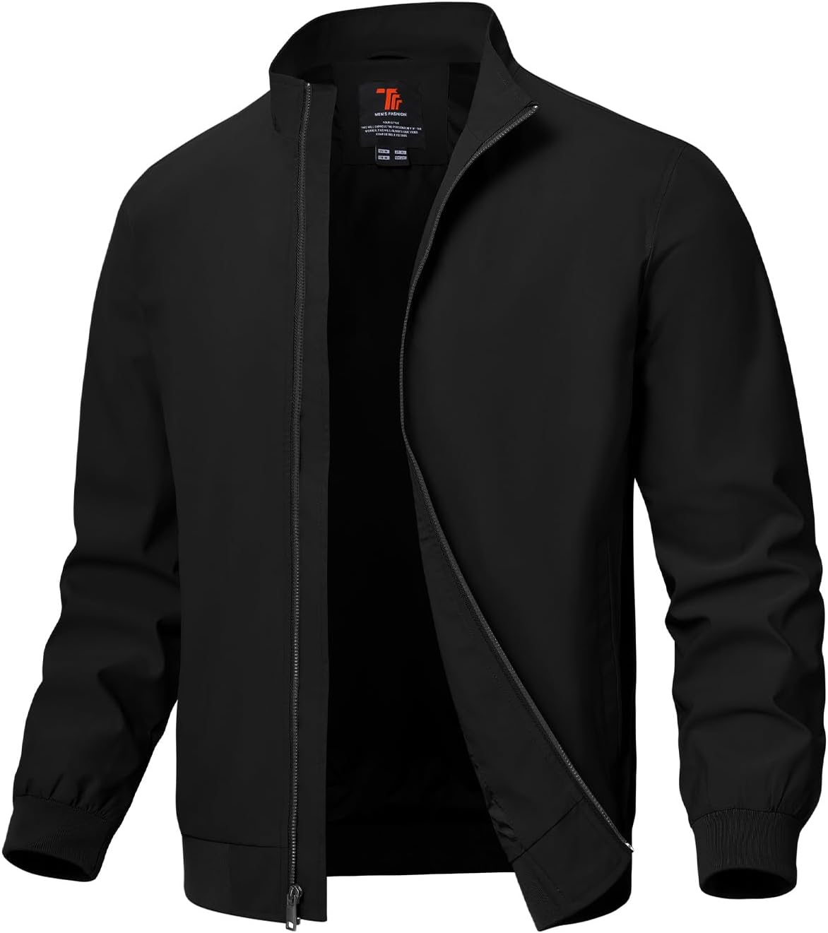 TBMPOY Men's Lightweight Jackets Casual Windbreaker Stylish Light Fall Spring Golf Work Dress Business