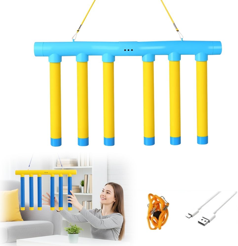 Reflex Challenge Game, Catching Sticks Game Reaction Training Toy, Adjustable Speed Catching Game, Hand Eye Coordination Training for Adults