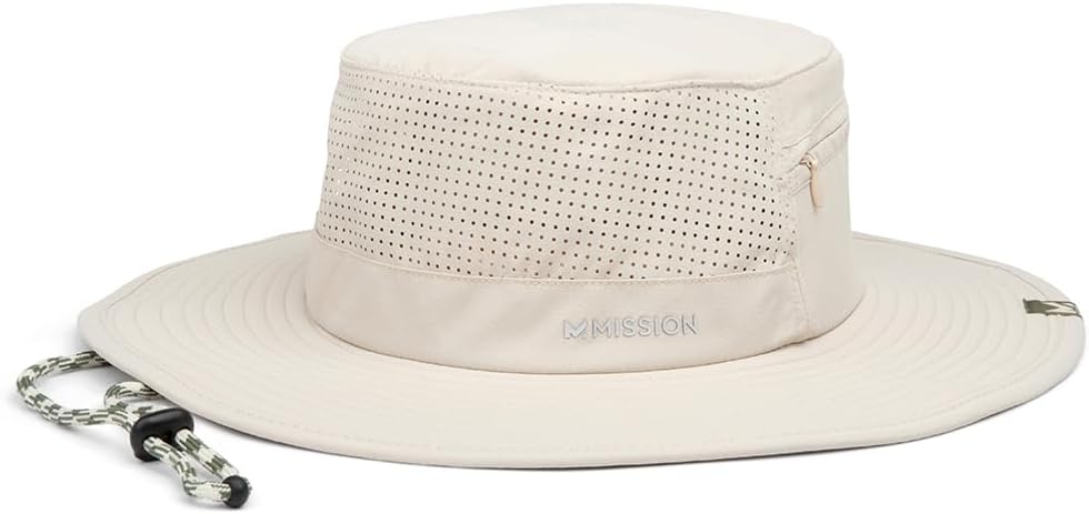MISSION Cooling Anywhere Boonie Hat - Unisex Wide-Brim Hat for Men & Women - Cools Up to 2 Hours - UPF 50 Sun Protection