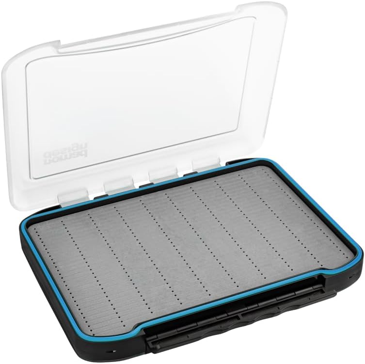 Nomad Design Vibe Storage Fishing Tackle Box – Double‑Sided, Waterproof, Foam‑Backed Fishing Lure Organizer for Vertrex & Swim Vibes – Large 11½″ × 8½″