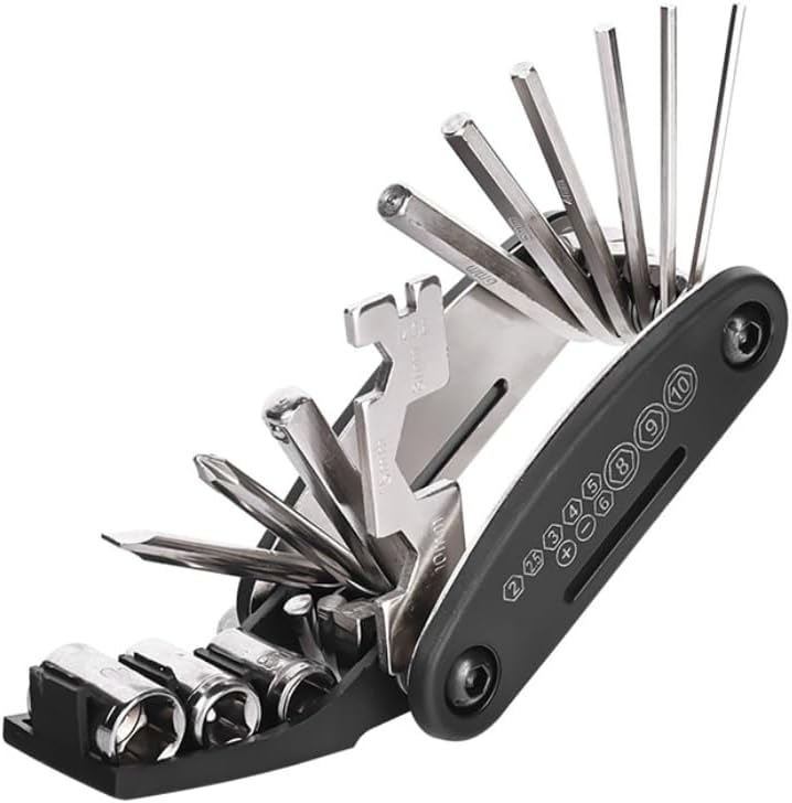 30PCS Bike Repair Kit,16 in 1 Multitool for Ebikes