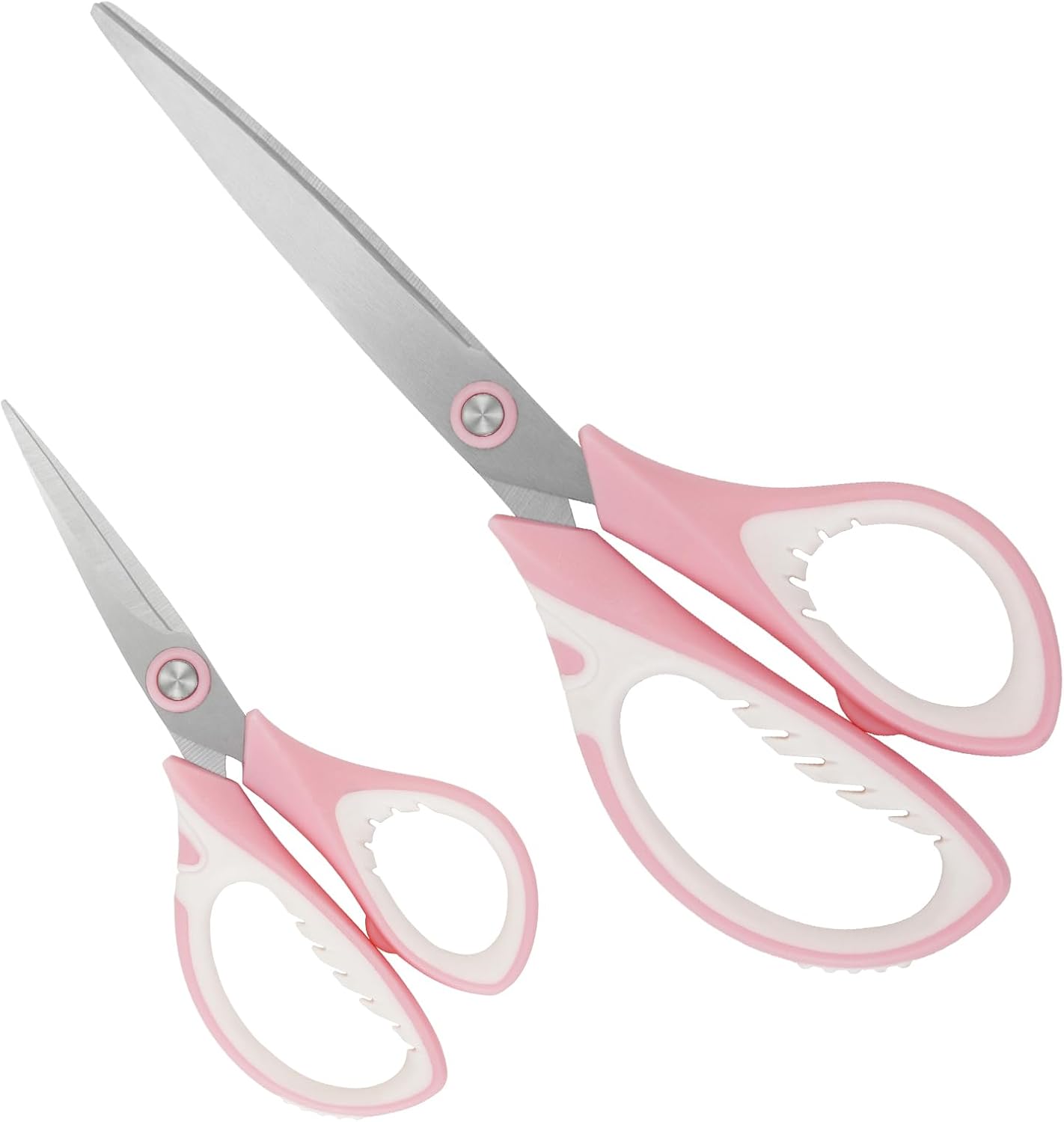 MAUFORE Pink Professional Sewing Scissors and Rotary Cutter with Blades Set