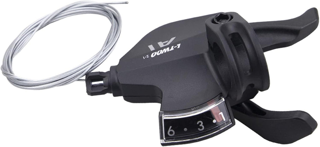 WEEROCK Bike Shifter Lever 24 Speeds 3x8 Thumb Gear Shift Lever for Mountain Bicycle