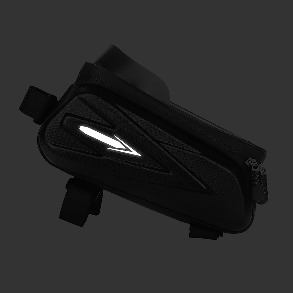 Bike Frame Bag, Mountain Bike Phone Holder Bag for Road and Mountain Bikes Cycling Storage Bags