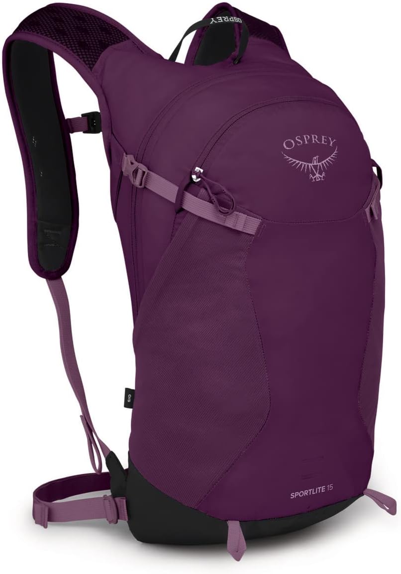 Osprey Sportlite 15L Unisex Hiking Backpack, Pine Leaf Green