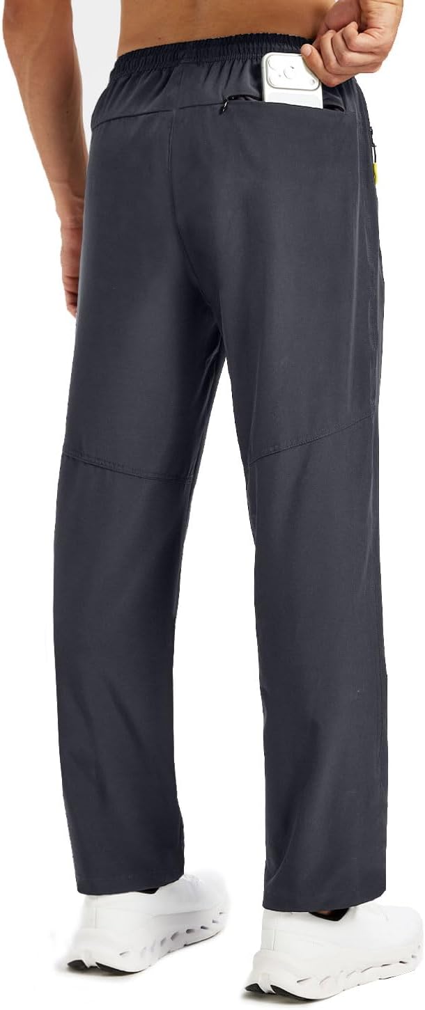 Men’s Lightweight Hiking Pants Quick Dry Workout Sweatpants
