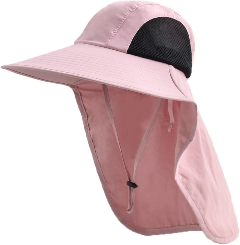 Sun Hat for Men Women with Neck Flap,UPF 50+ UV Protection Fishing Hat