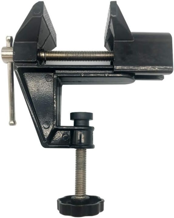 Mini Bench Vise Small Table Clamp Hobby Craft Repair Tool (Clamping Range: 0-2inch)