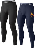 Men's Thermal Pants Long Johns Bottom Athletic Base Layer