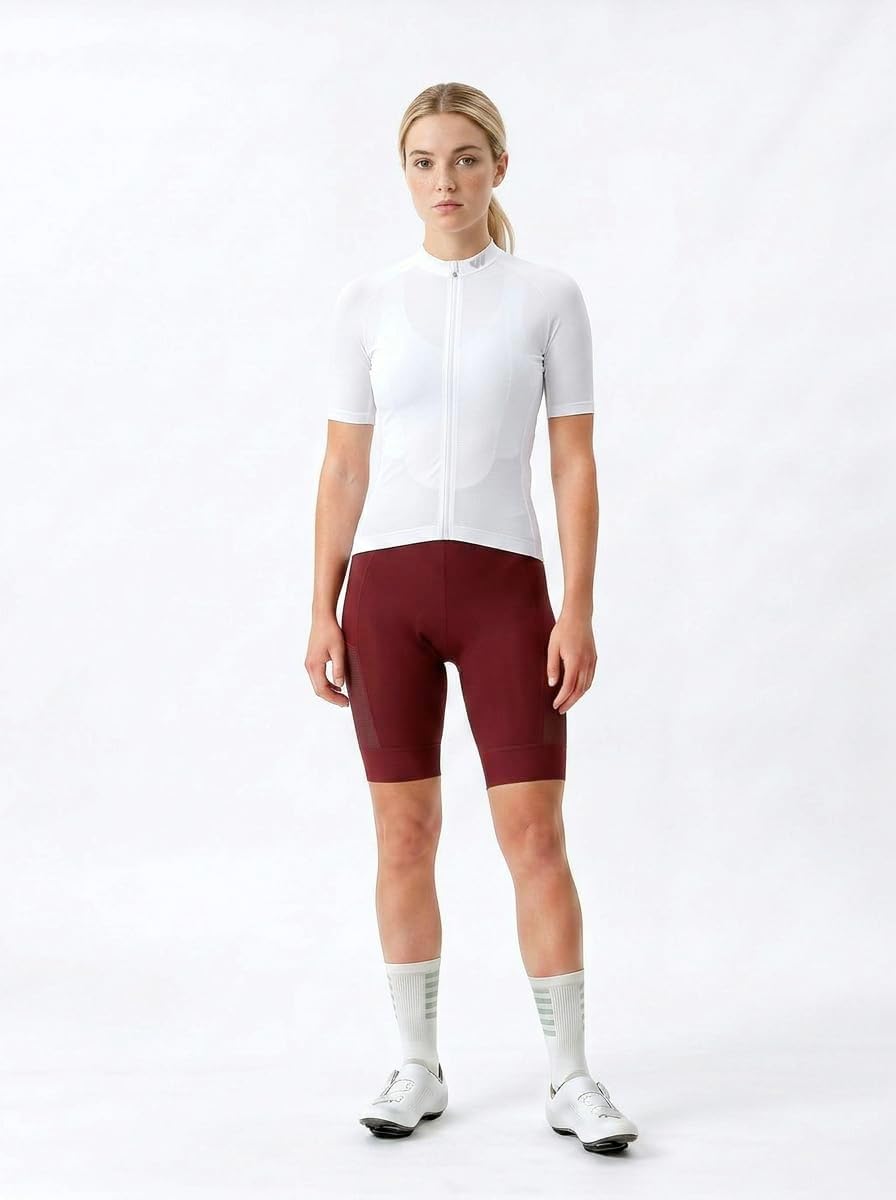 Wulibike Cycling Jersey Women Long Sleeve,Bike Shirts for Women Biking Tops Breathable Cycle Jerseys with 4 Pockets