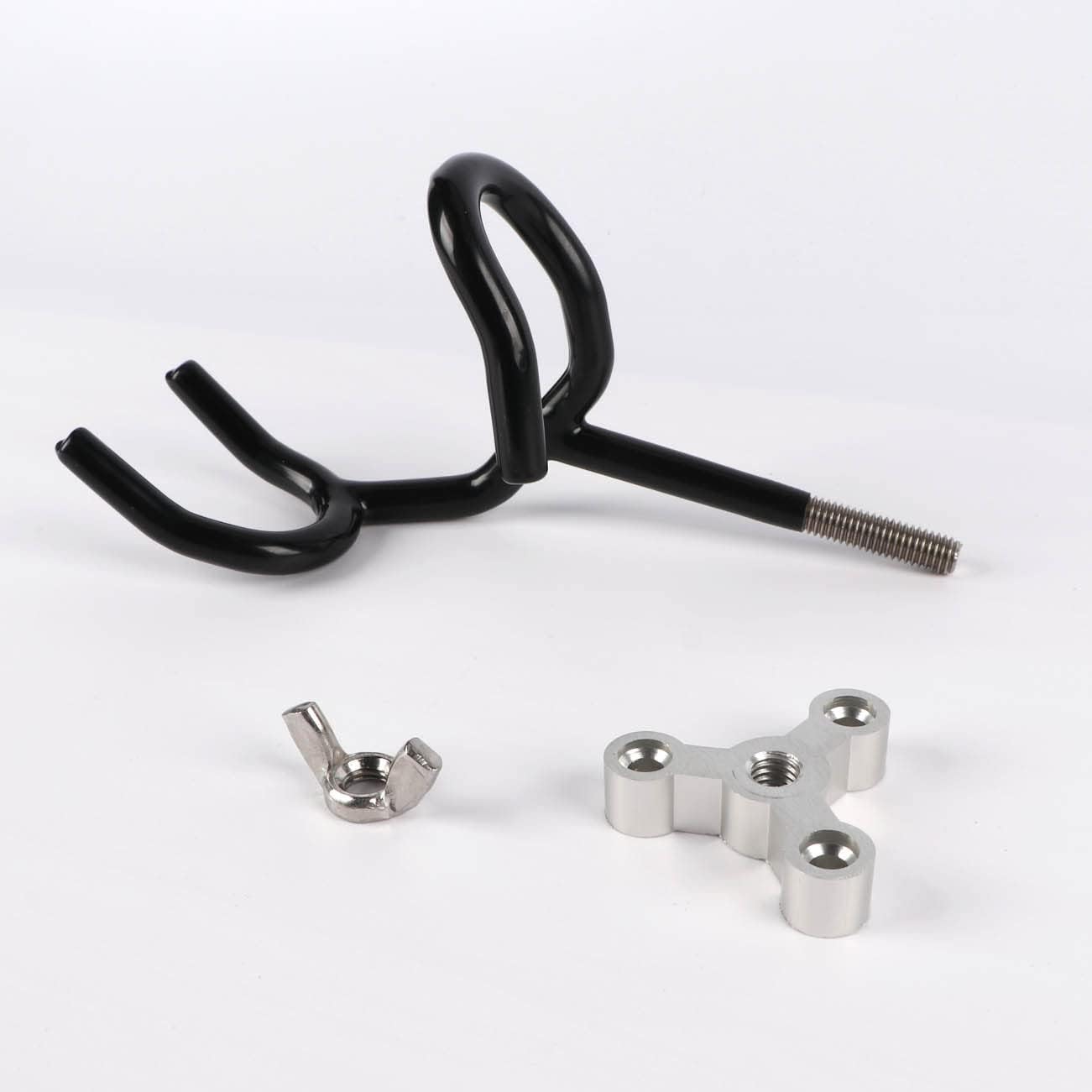 Sure Grip Steel Boat Rod Holder 20 Degree PVC Coated Steel Wire Fishing Pole Holder (8PCS)