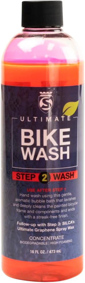 SILCA Ultimate SPA 4-Part Bike Cleaning Kit - Degrease, Wash, Seal, and Wax