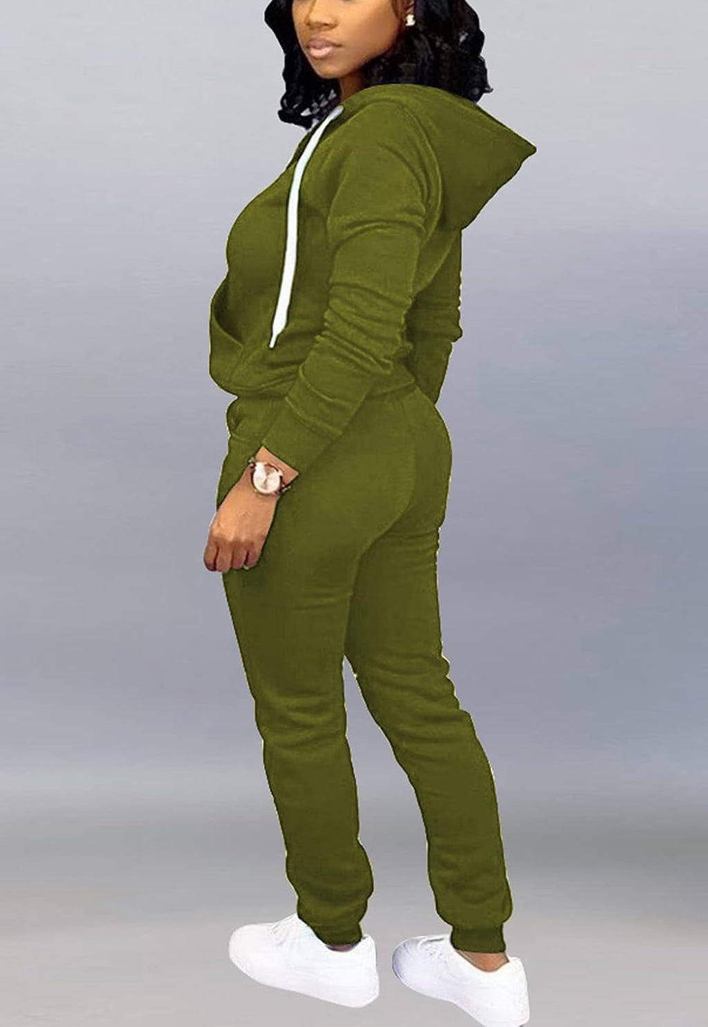 Mrskoala Two Piece Outfits for Women Tracksuit Sweat Suits Workout Sets Loungewear with Pocket