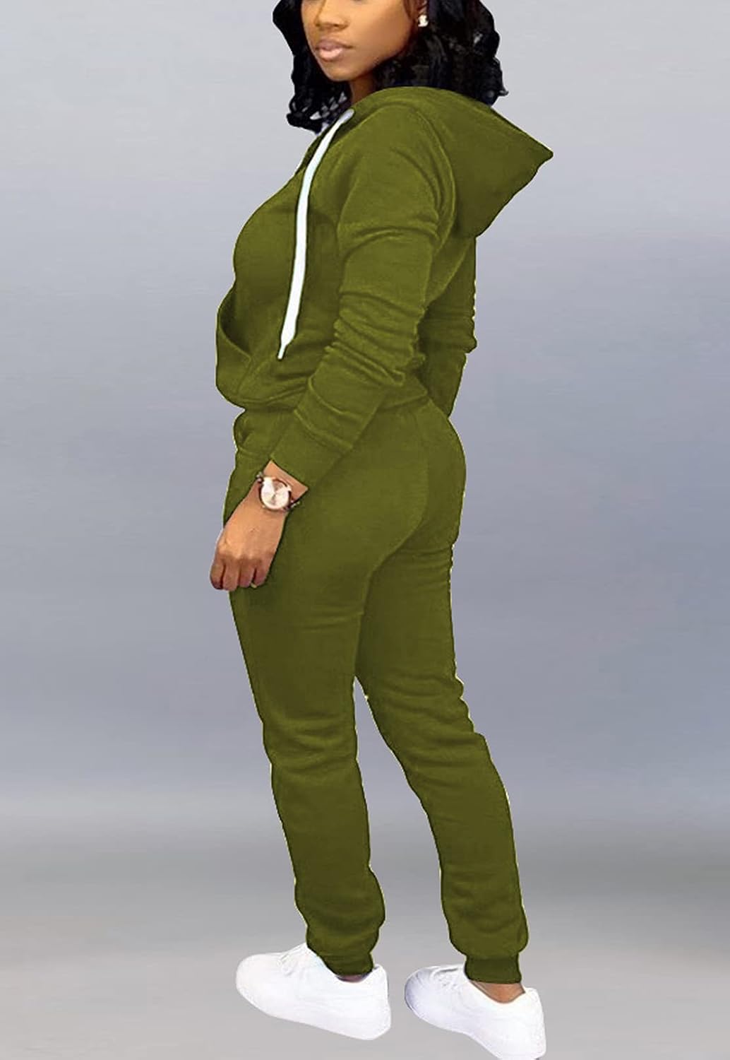 Mrskoala Two Piece Outfits for Women Tracksuit Sweat Suits Workout Sets Loungewear with Pocket