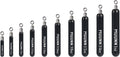 Tungsten Skinny Drop Shot Weights with Rotating Round Eye