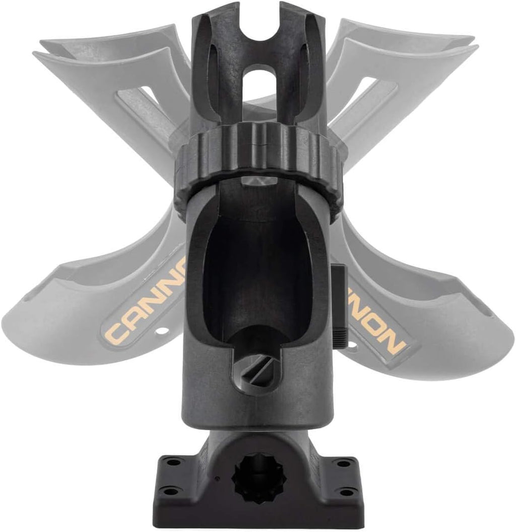 Cannon Three-Position Adjustable Rod Holder for Boat Trolling and Downriggers