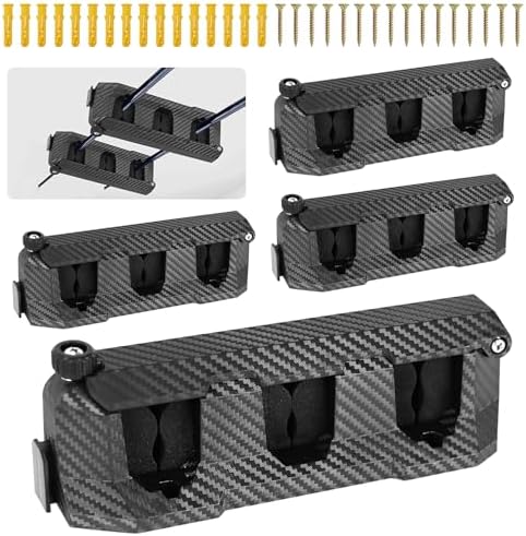 Ruppence 4-Pack Fishing Rod Holder with EVA Foam