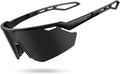 Lamicall 24g Polarized Sports Sunglasses for Men Women - UV400 Protection Sun Glasses for Baseball Running Cycling Fishing