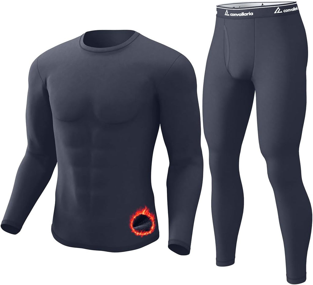 Thermal Underwear Long Johns for Men Cold Weather Base Layer Set