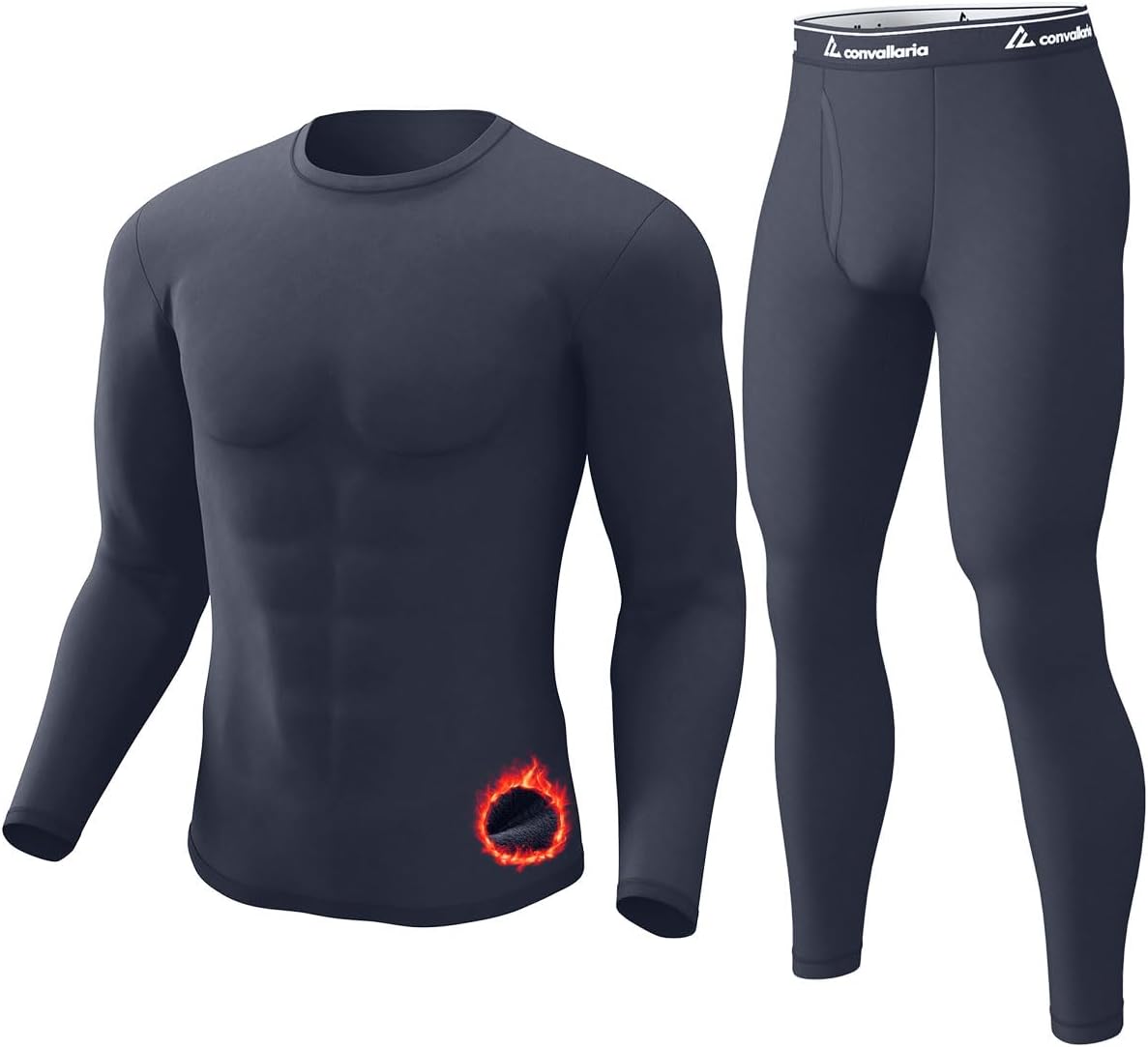 Thermal Underwear Long Johns for Men Cold Weather Base Layer Set