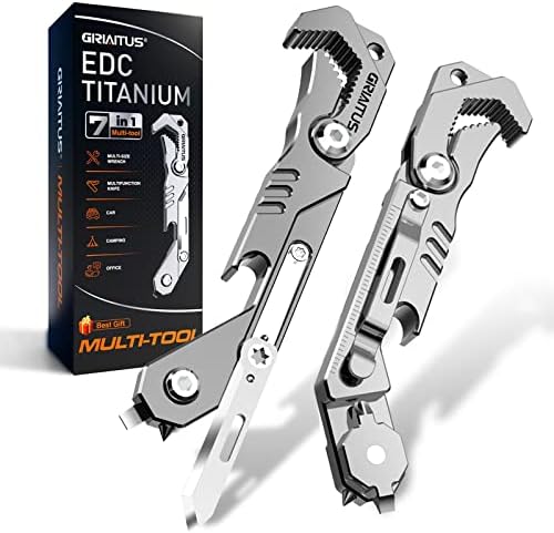 EDC Multitool 7 in 1 with knife, Wrench, Folding Knife, Screwdriver