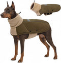 ASENKU Dog Coat Turtleneck Dog Winter Jacket for Small Medium Large Dogs