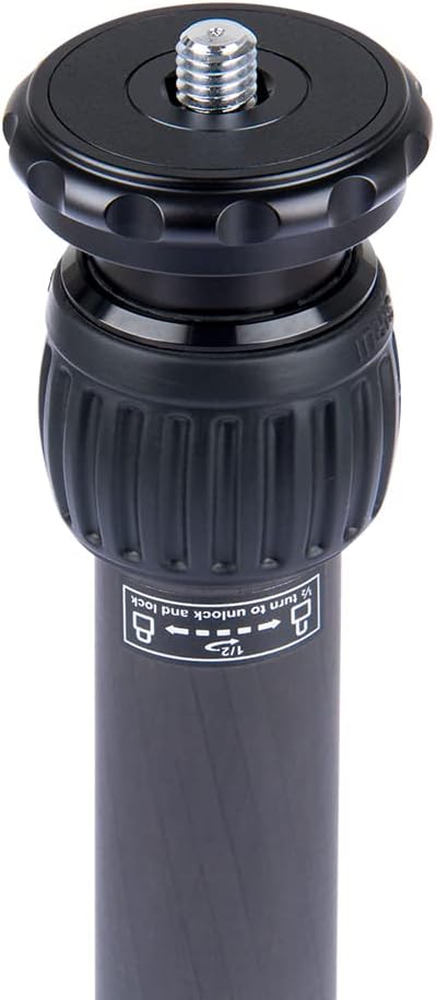 SIRUI SL-200 Carbon Fiber Tripod Extension Pole, Two-Section Center Column Extender for Tripods