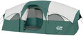 CAMPROS CP 8 Person Camping Tent, Room Divider, Rainfly, Weather Resistant