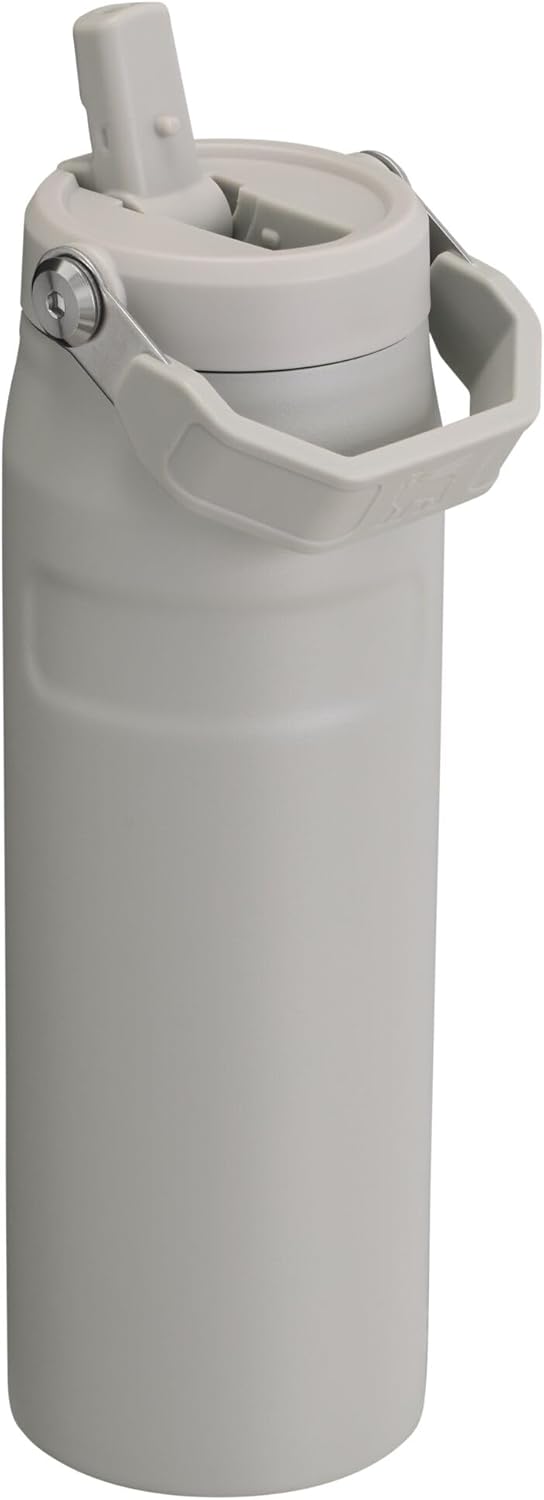 STANLEY IceFlow Flip Straw 2.0 Bottle, 24 oz, Ash