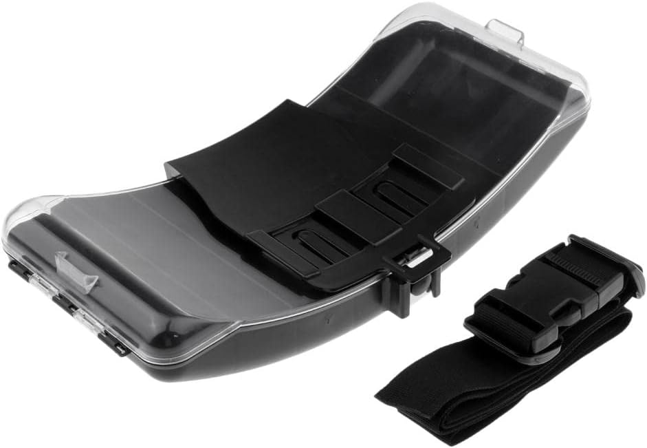 Baosity B Portable Fishing Tackle Box Artificial Lure Waist Box Case Bag